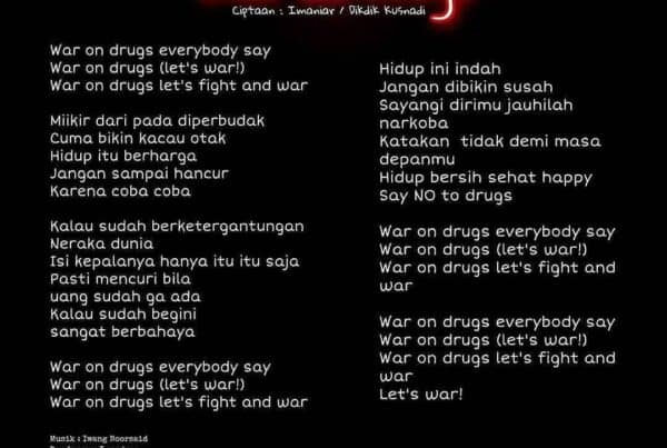 BNN Riris Theme song “War On Drugs”