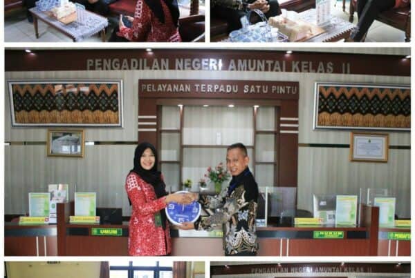 Kepala BNN Kab. HSU Silaturahmi Dengan Ketua Pengadilan Negeri Amuntai