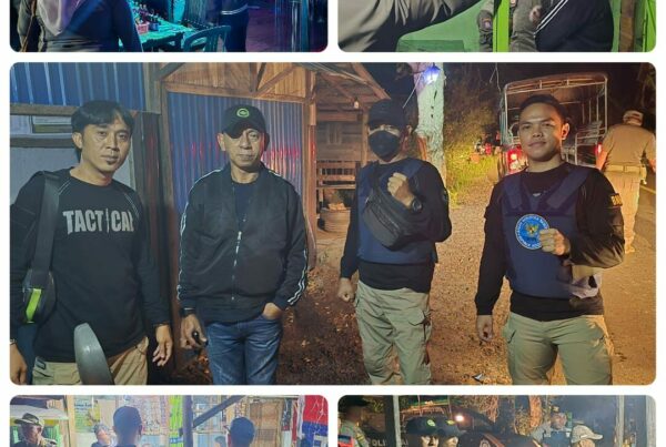 Kegiatan Operasional Terpadu bersama Satuan Polisi Pamong Praja, Polri,TNI dan Dishub.